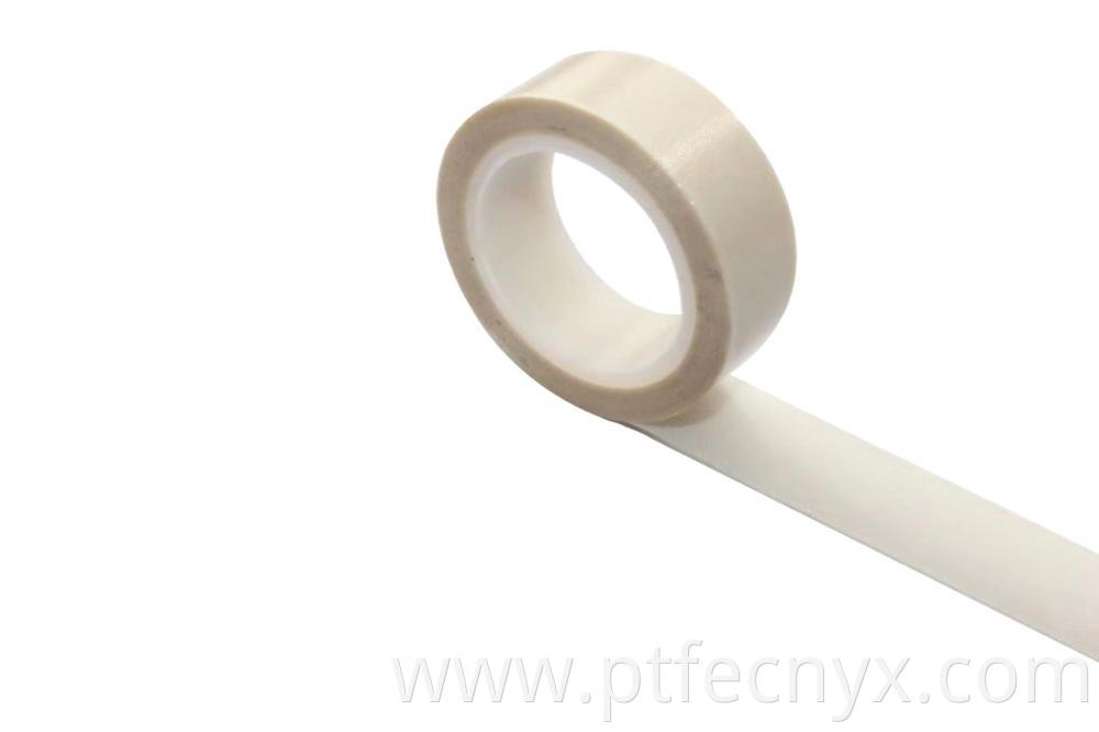 PTFE fabric with adhesive